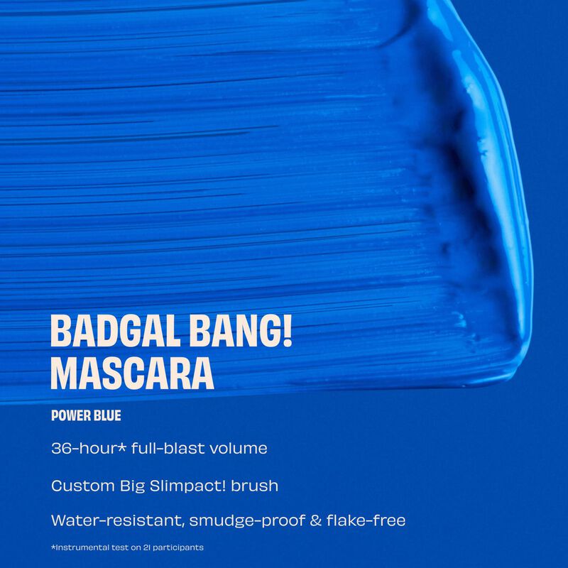 Benefit Badgal Bang Mascara Colors - Power Blue image number 3